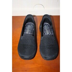 Women's Skechers Slip Ins Raggae Fest 2.0 Black Sz 6